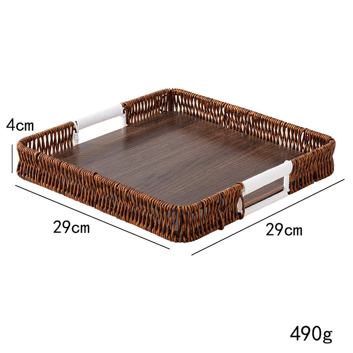 Stylish Handwoven Serving Tray Kalsten