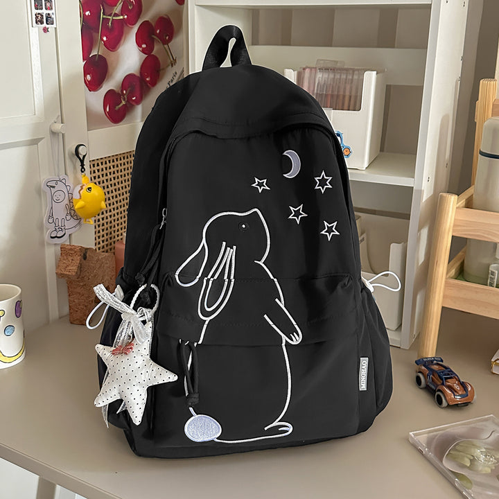 Adorable Cartoon Bunny-Designed Backpack Kalsten
