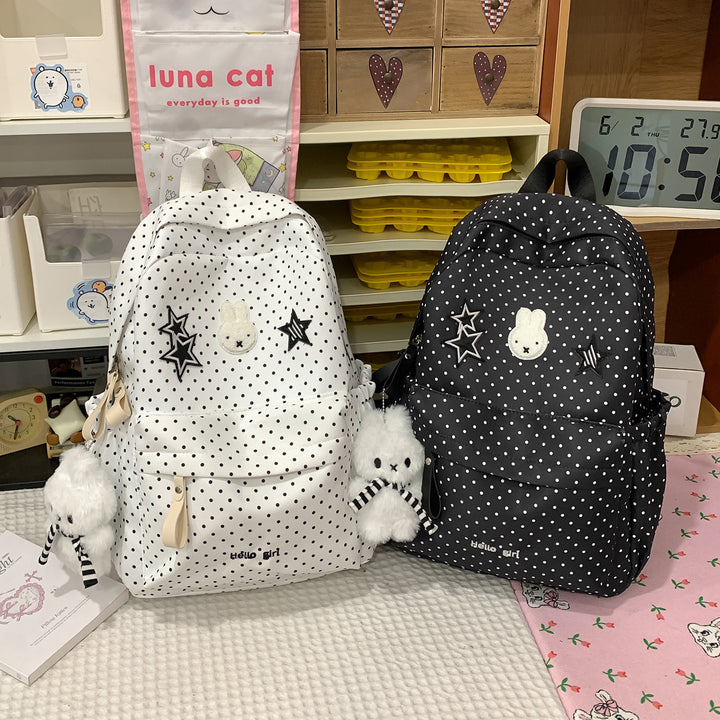 Fun-Themed Polka Dot Backpack Kalsten