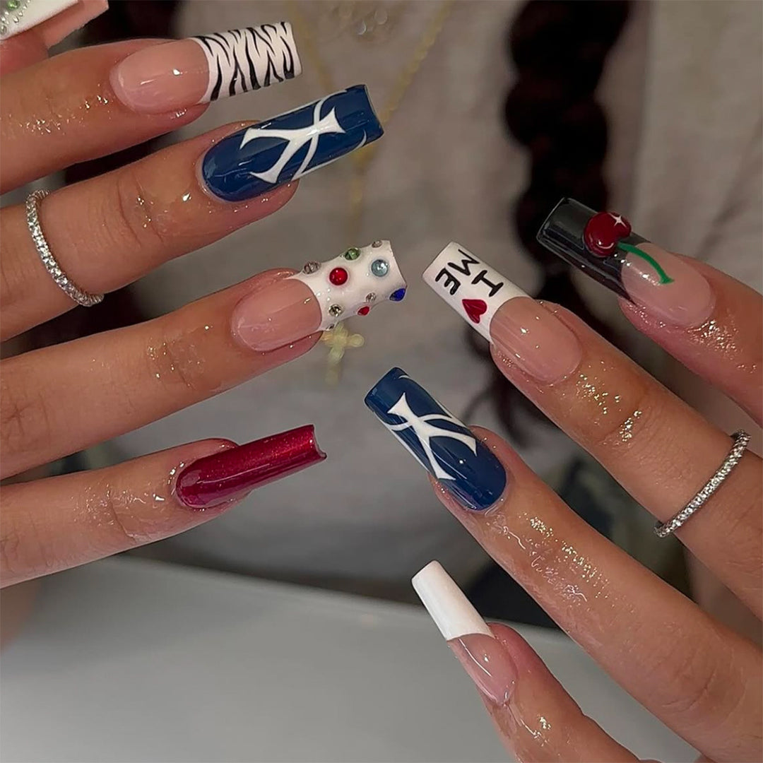 Artificial nails with creative designs Kalsten