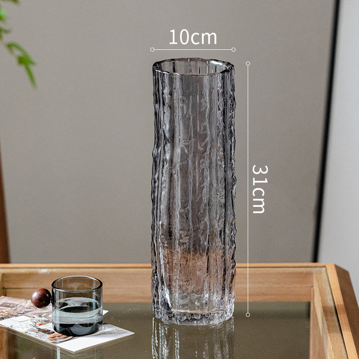 Artful Glass Vase in Modern Design Kalsten