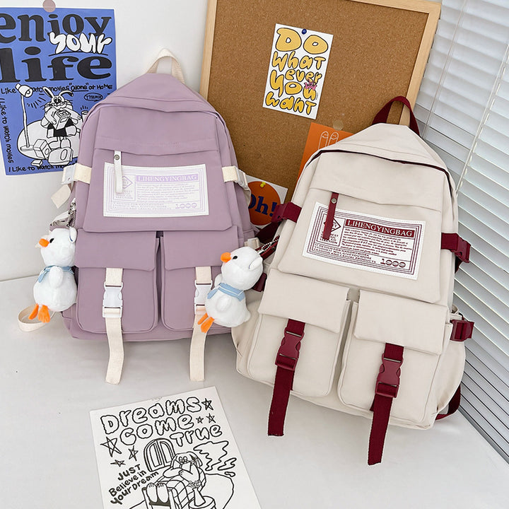 Multi-Pocket Functional Backpack