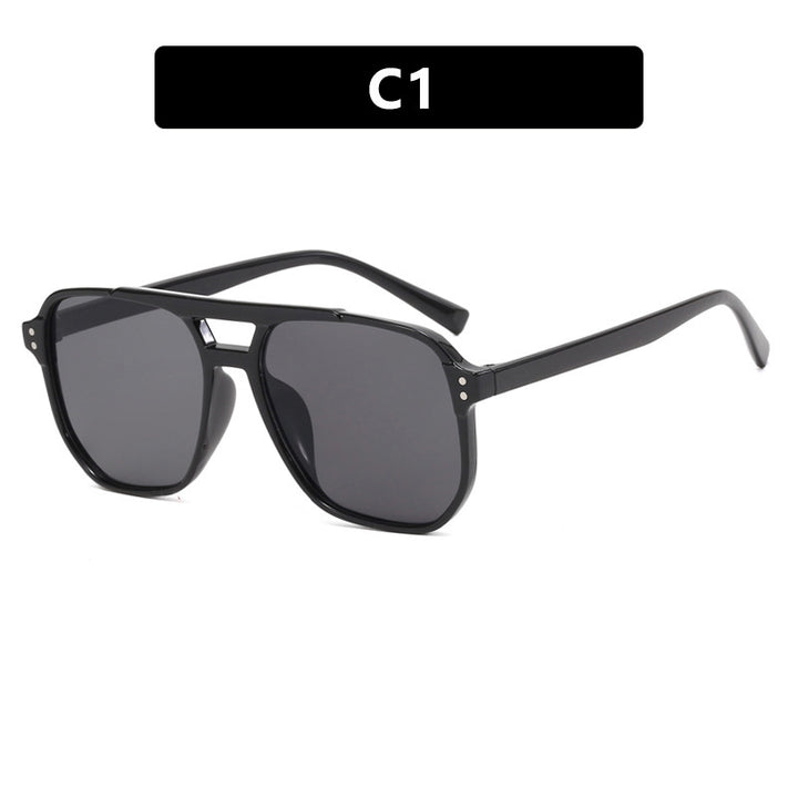 Women's fashionable sunglasses with angular frame Kalsten