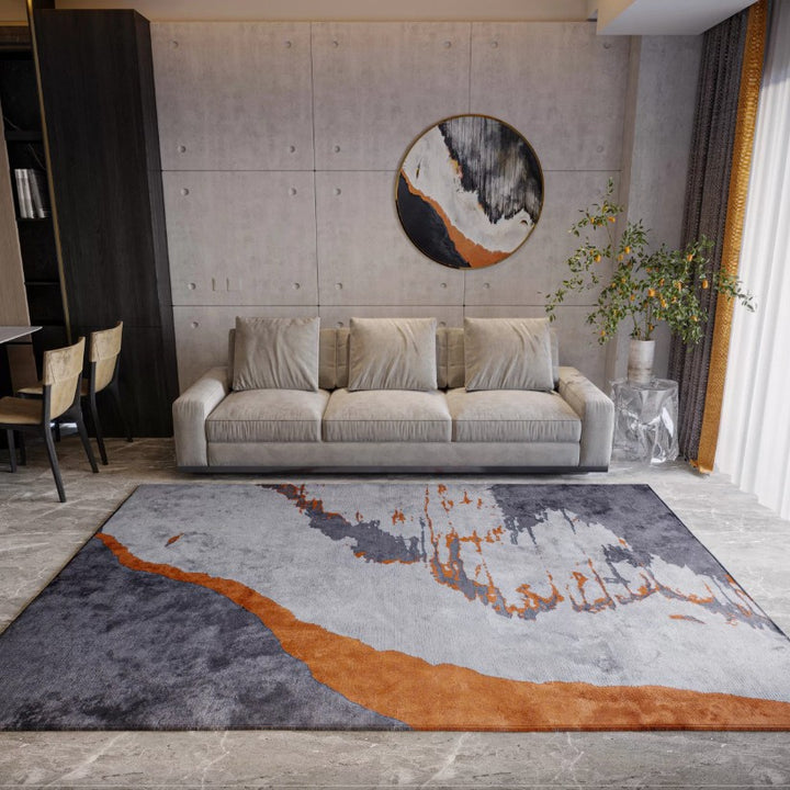 Geometric Abstract Area Rug