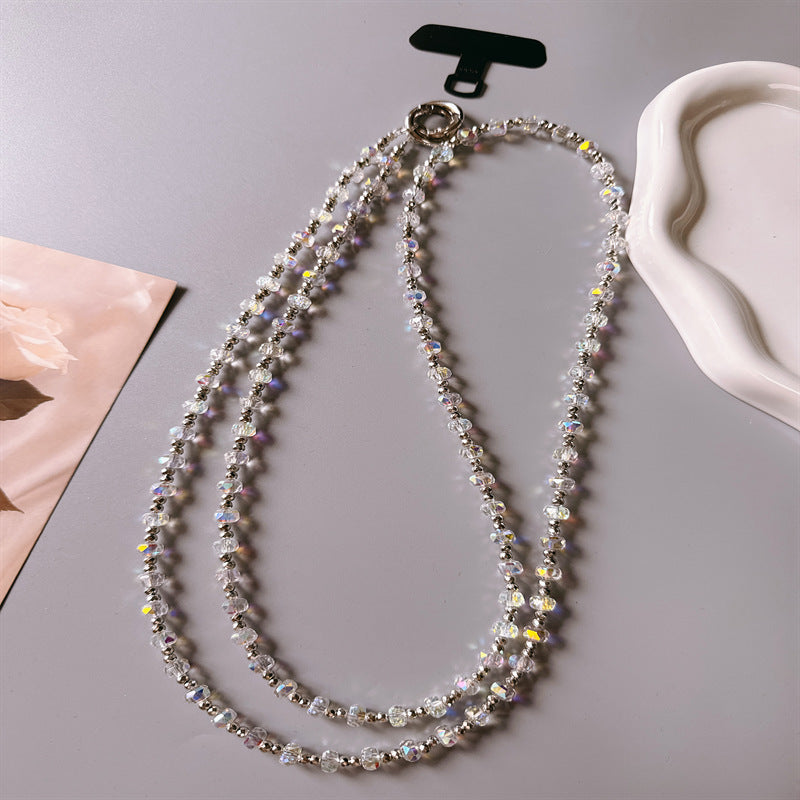 Dazzling Crystal Beaded Eyewear Lanyard Kalsten