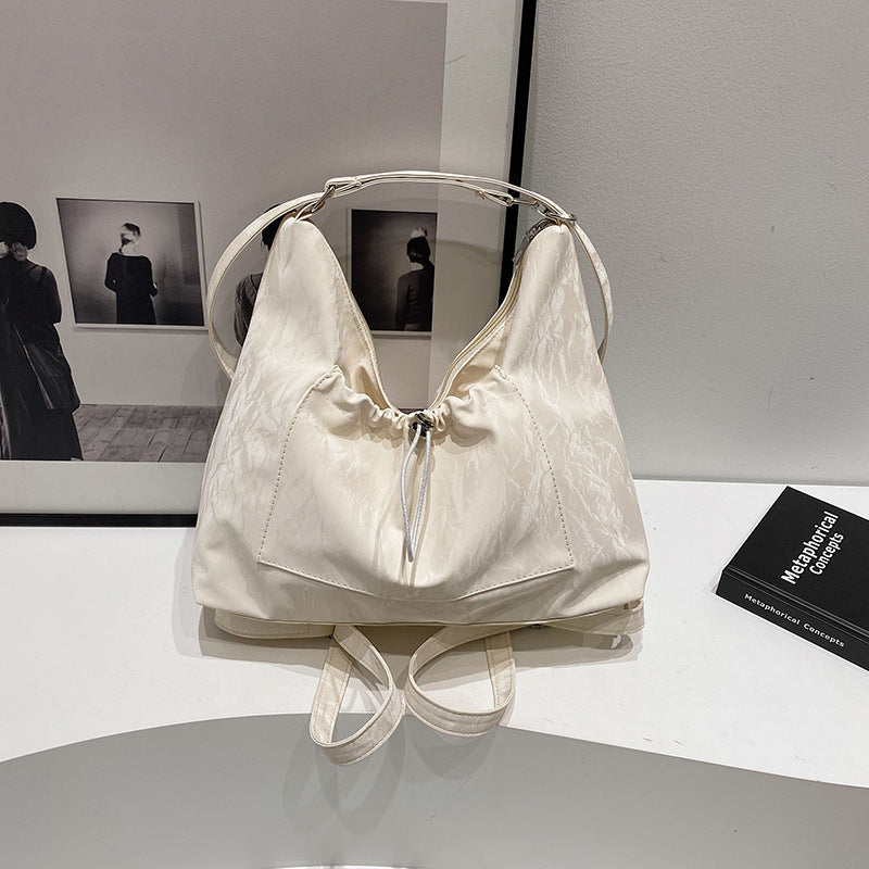 Crinkled Pouch Handbag Kalsten