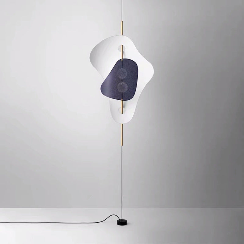 Abstract Floor Lamp with Unique Organic Design