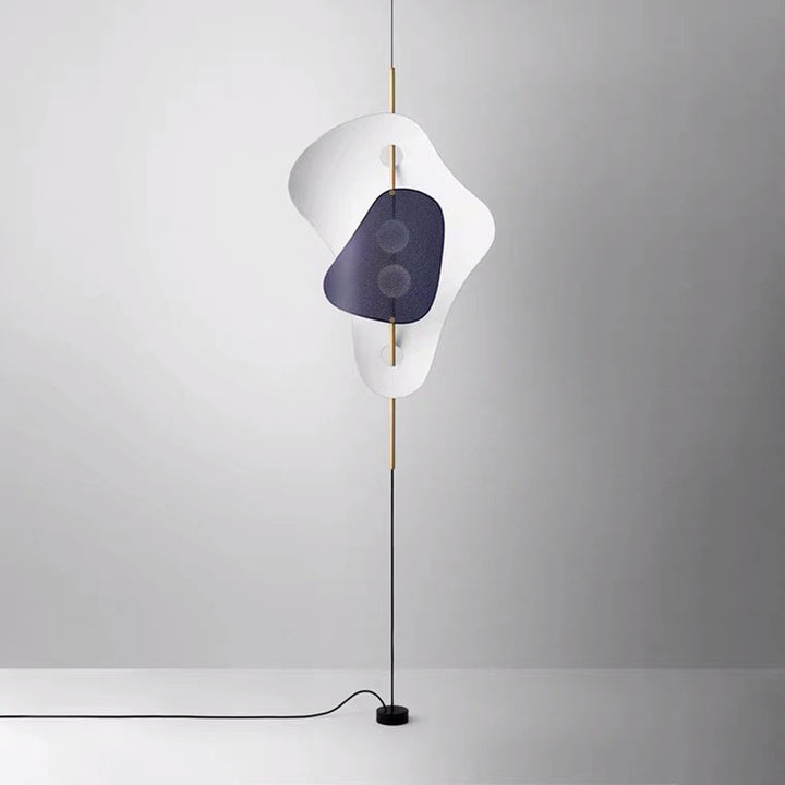 Abstract Floor Lamp with Unique Organic Design