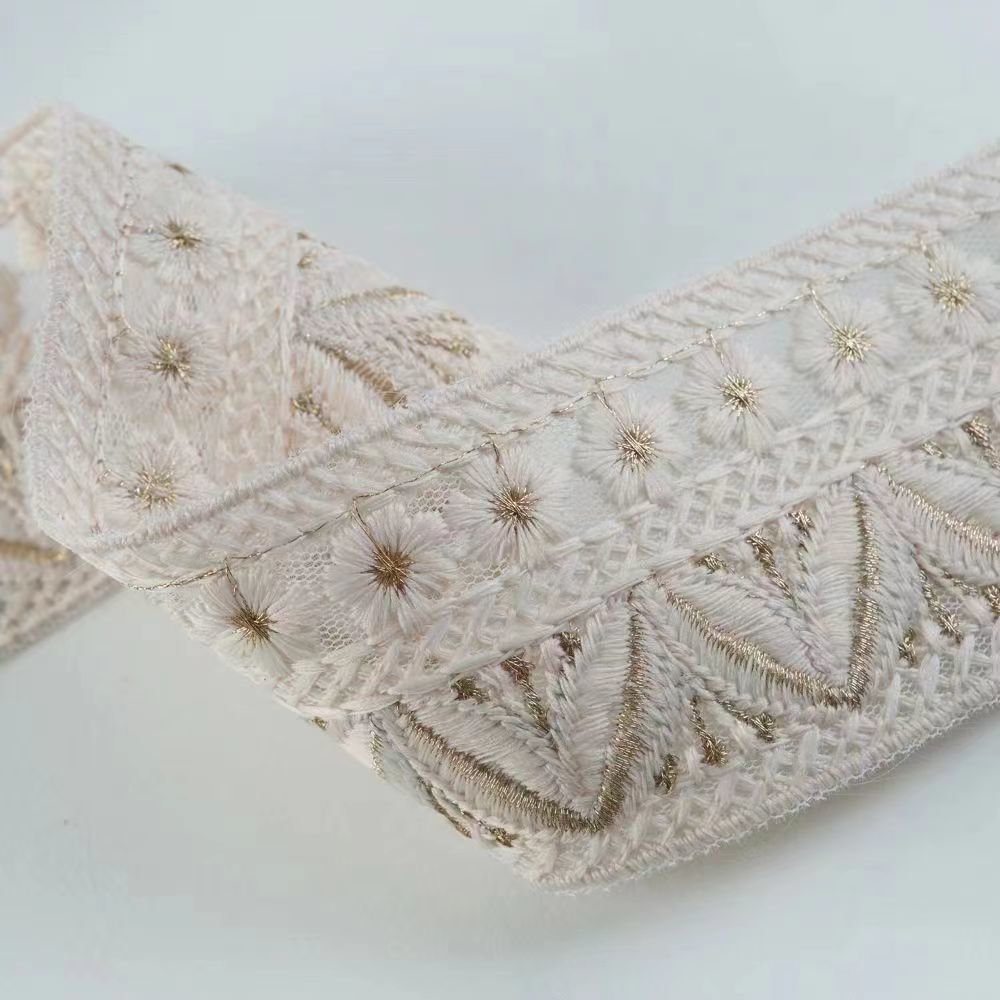 Elegant and Playful Lace Trim Kalsten
