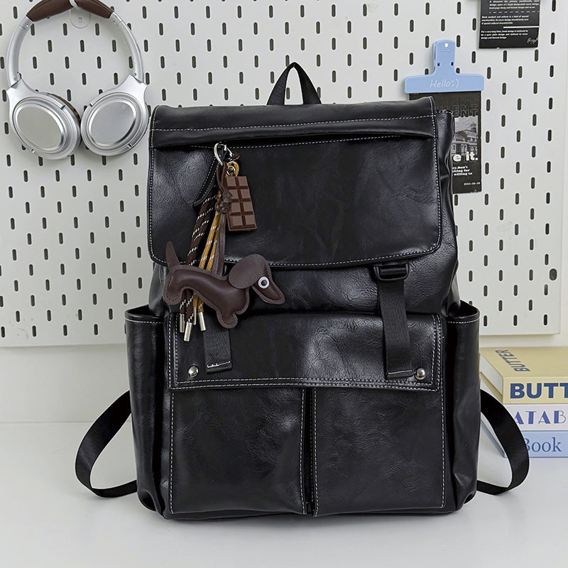 Stylish Genuine Leather Backpack