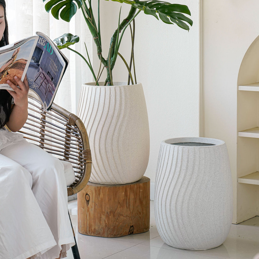 Designer flower pot Kalsten