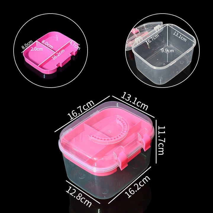 Multi-Divisional Food Storage Organizer Box Kalsten