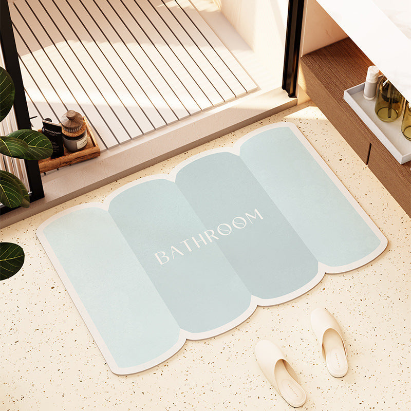 Luxurious Cushioned Bathroom Mat