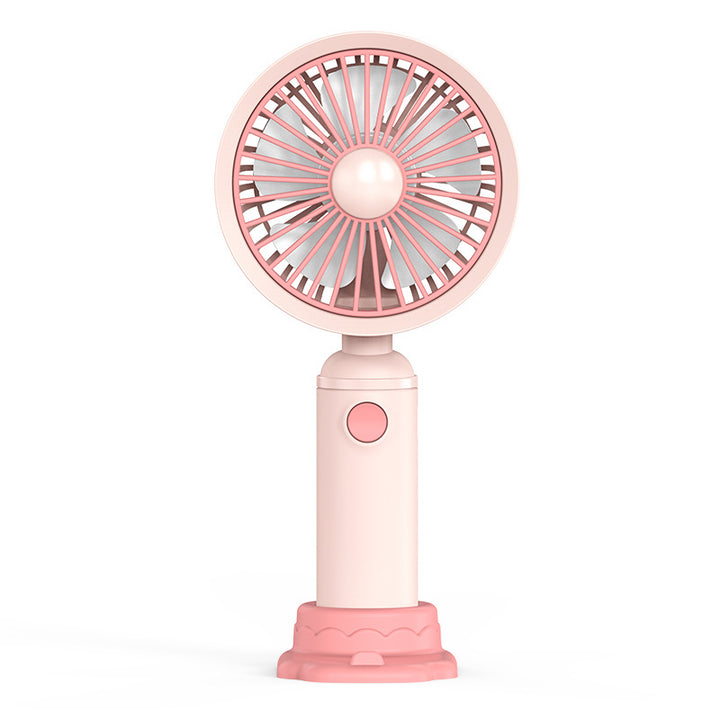 Women's Portable Hand Fan with Ergonomic Design and USB Charging Option Kalsten