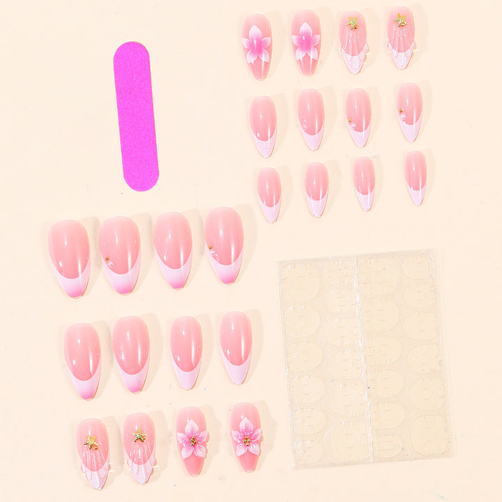 Floral Accent Nail Art Kalsten