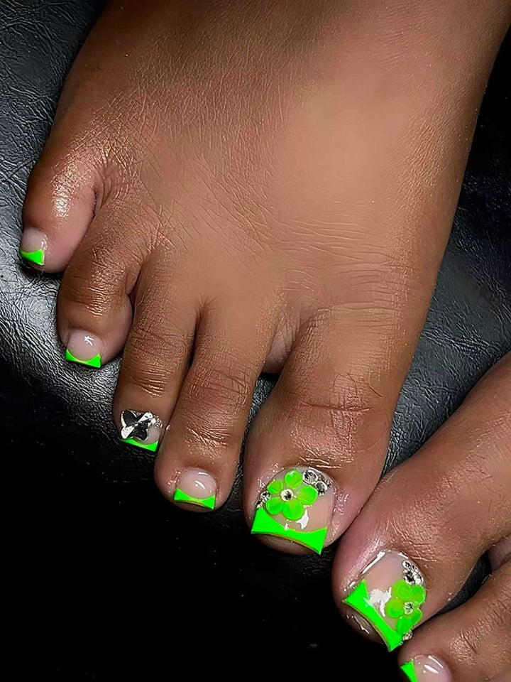 Decorative Toe Nail Art Extensions Kalsten