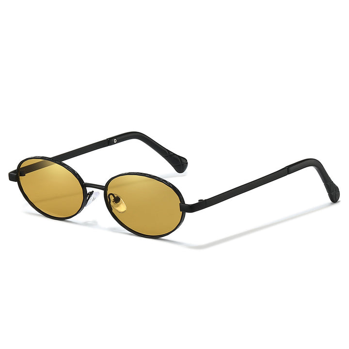 Sleek Oval Frame Sunglasses Kalsten