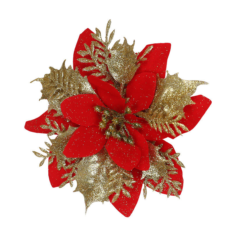 Decorative Glittering Floral Pin Kalsten
