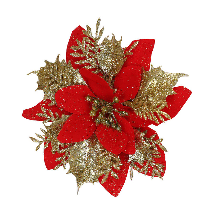 Decorative Glittering Floral Pin Kalsten