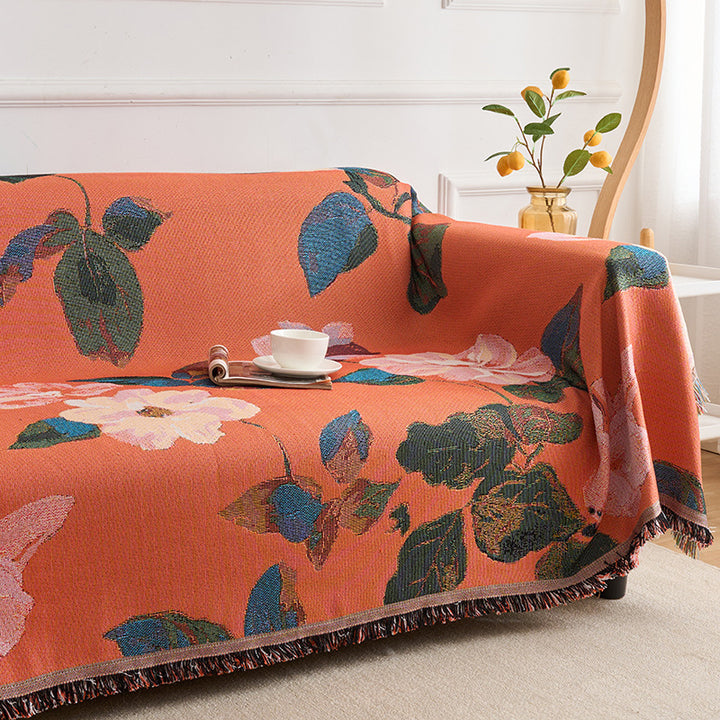 Artistic Patterned Throw Blanket
