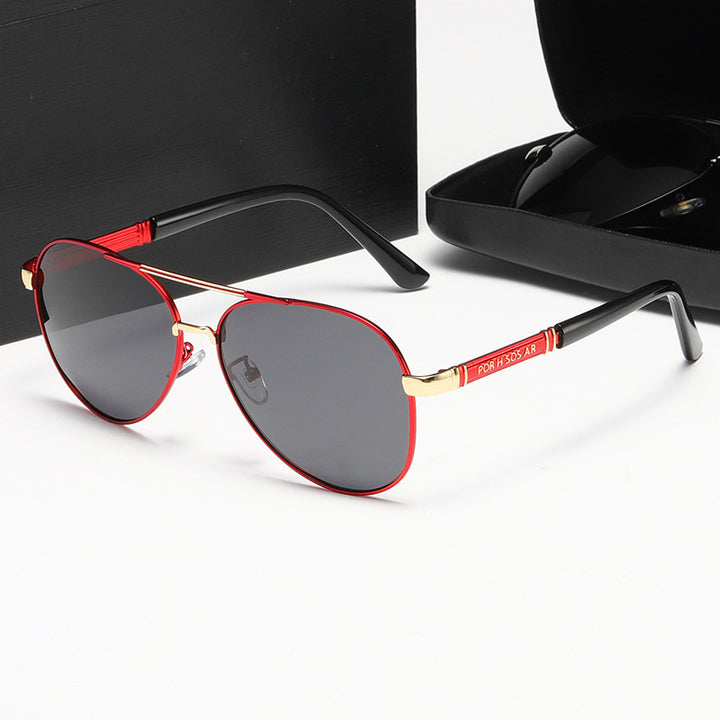 Women's Elegant Pilot Sunglasses with High-Quality Polarized Lenses Kalsten