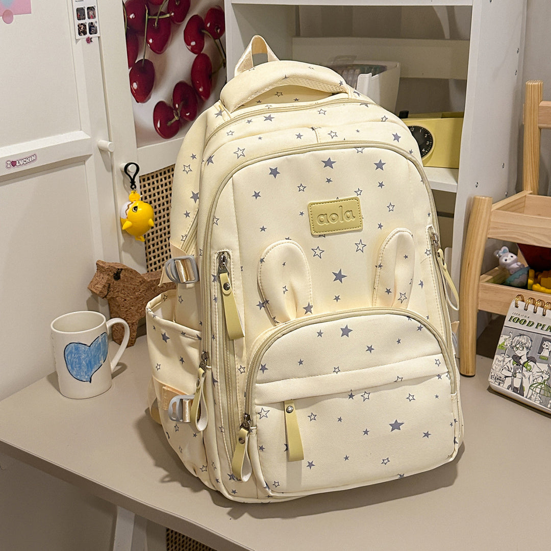 Star Print Multi-Functional Backpack Kalsten