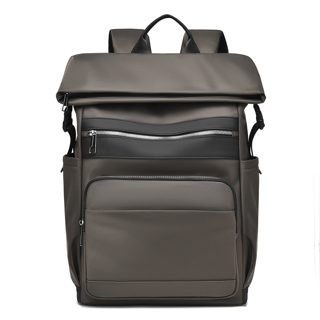 Multi-Functional Roll-Top Backpack with External Pockets Kalsten
