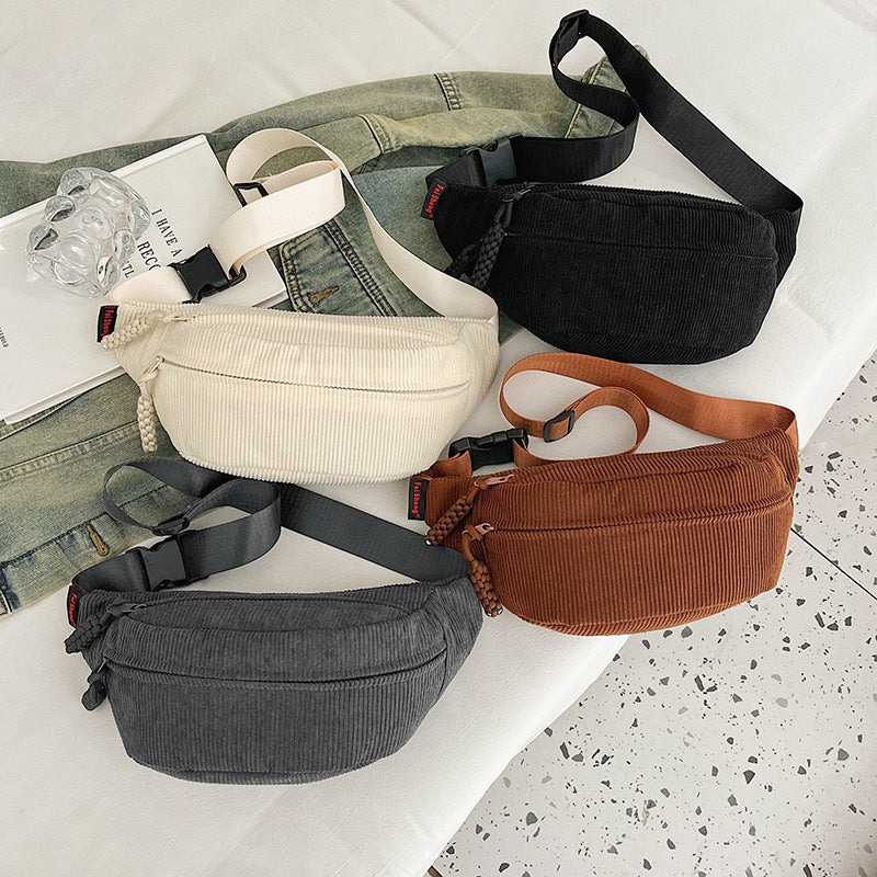 WoTrendy Corduroy Crossbody Bag Kalsten