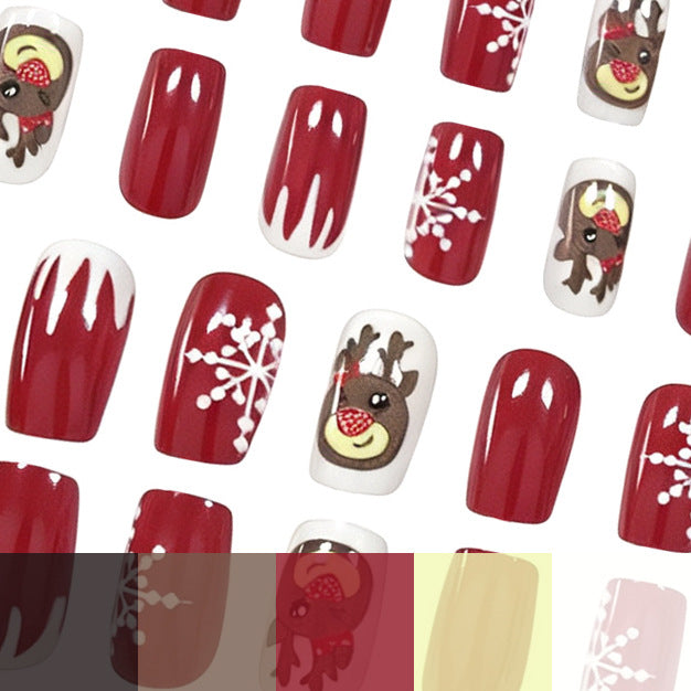 Artistic Holiday Nail Art Kalsten