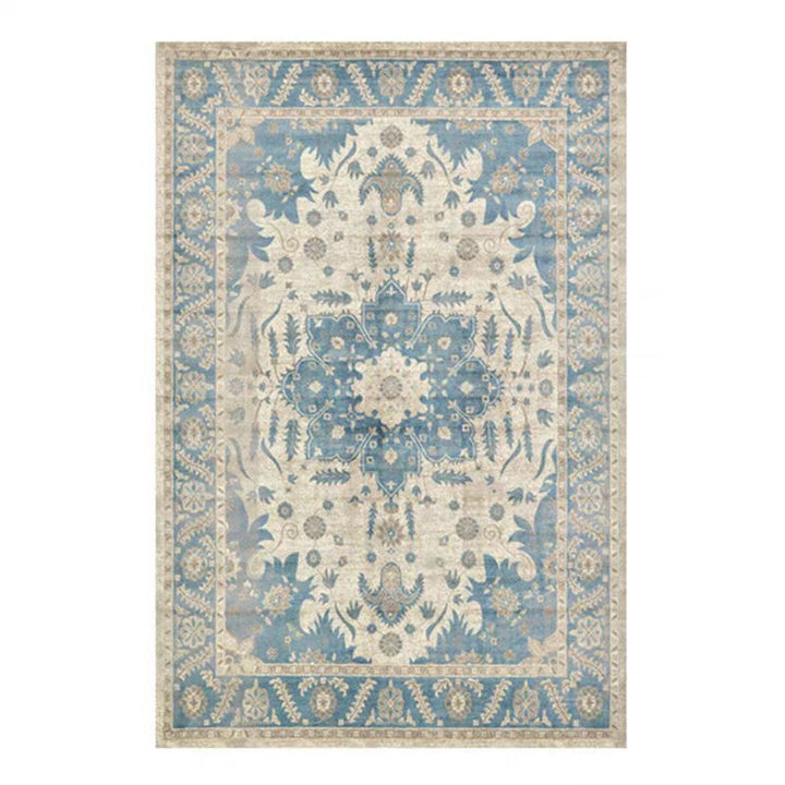 Vintage Floral Patterned Area Rug