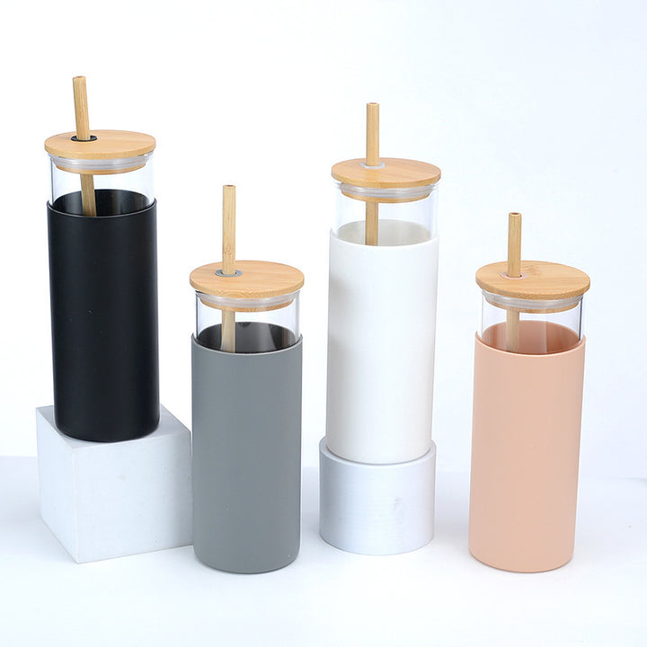 Ladies stylish drinking cup with bamboo lid Kalsten