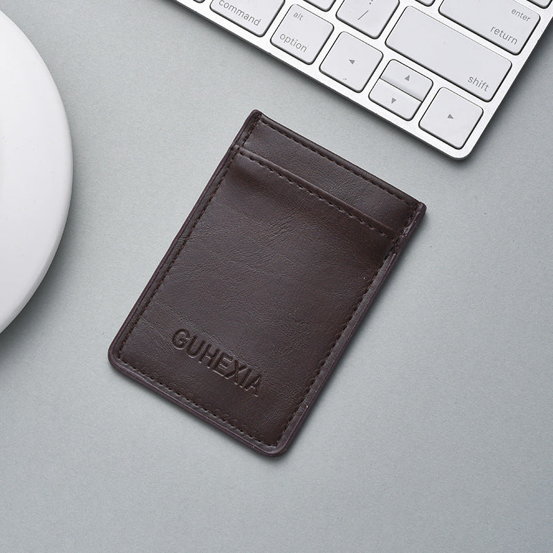 Sleek Leather Card Holder Kalsten