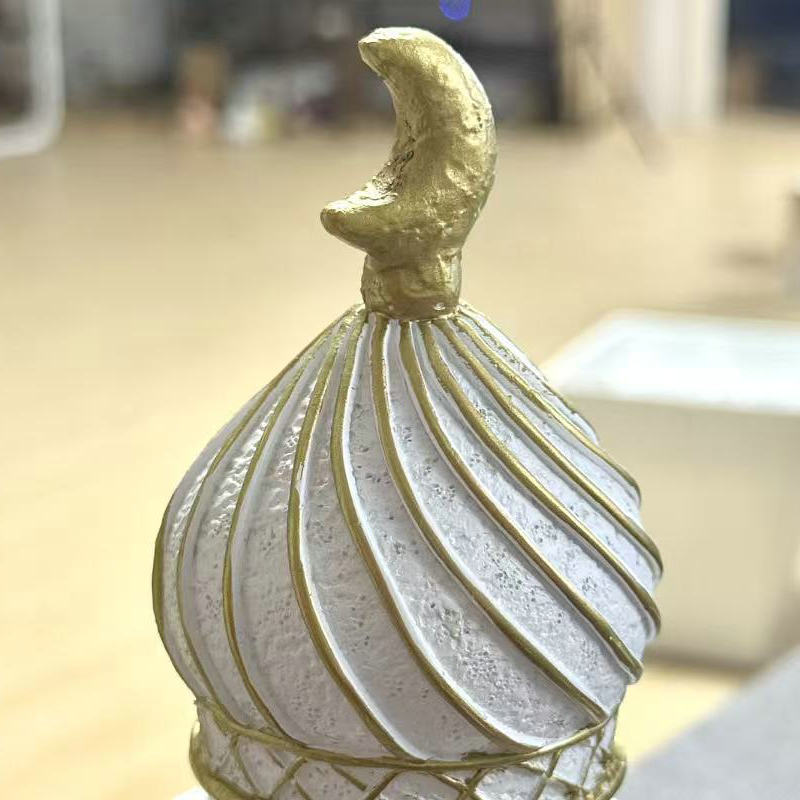Decorative tealight holder with oriental design Kalsten