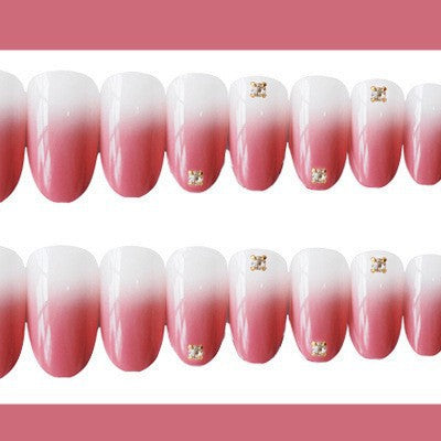 Elegant Ombre Press-On Nail Art Set