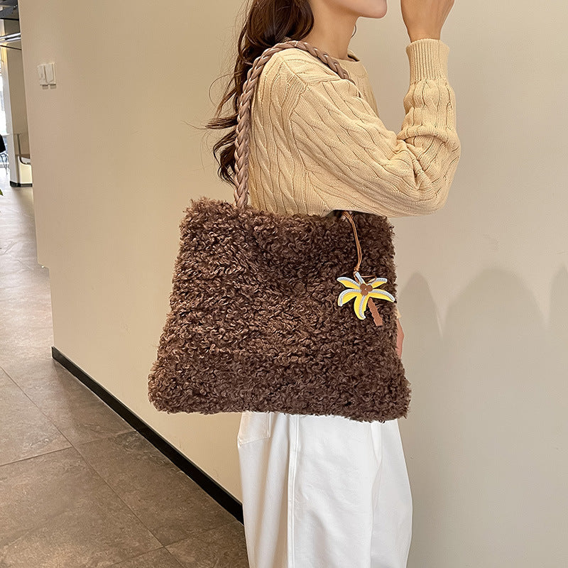 Cozy Textured Tote Bag