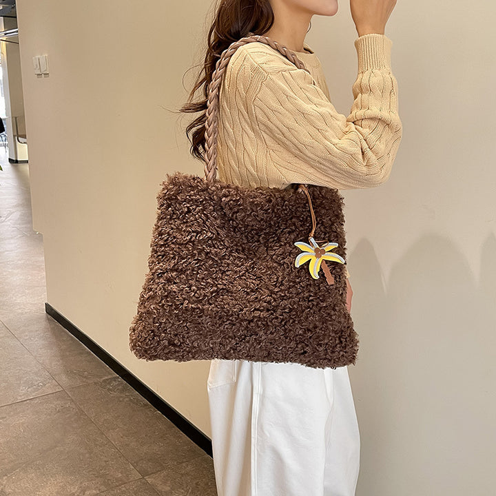 Cozy Textured Tote Bag