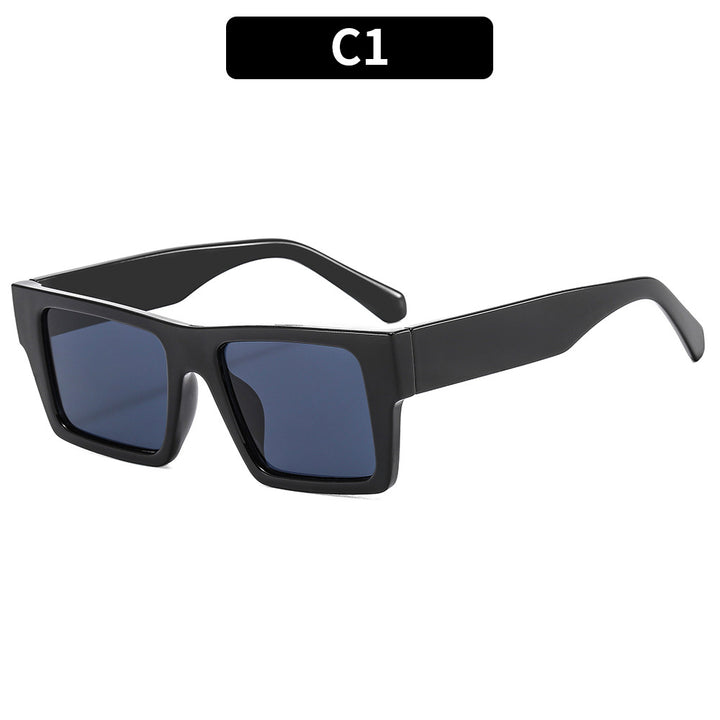 Contemporary Chunky Frame Sunglasses