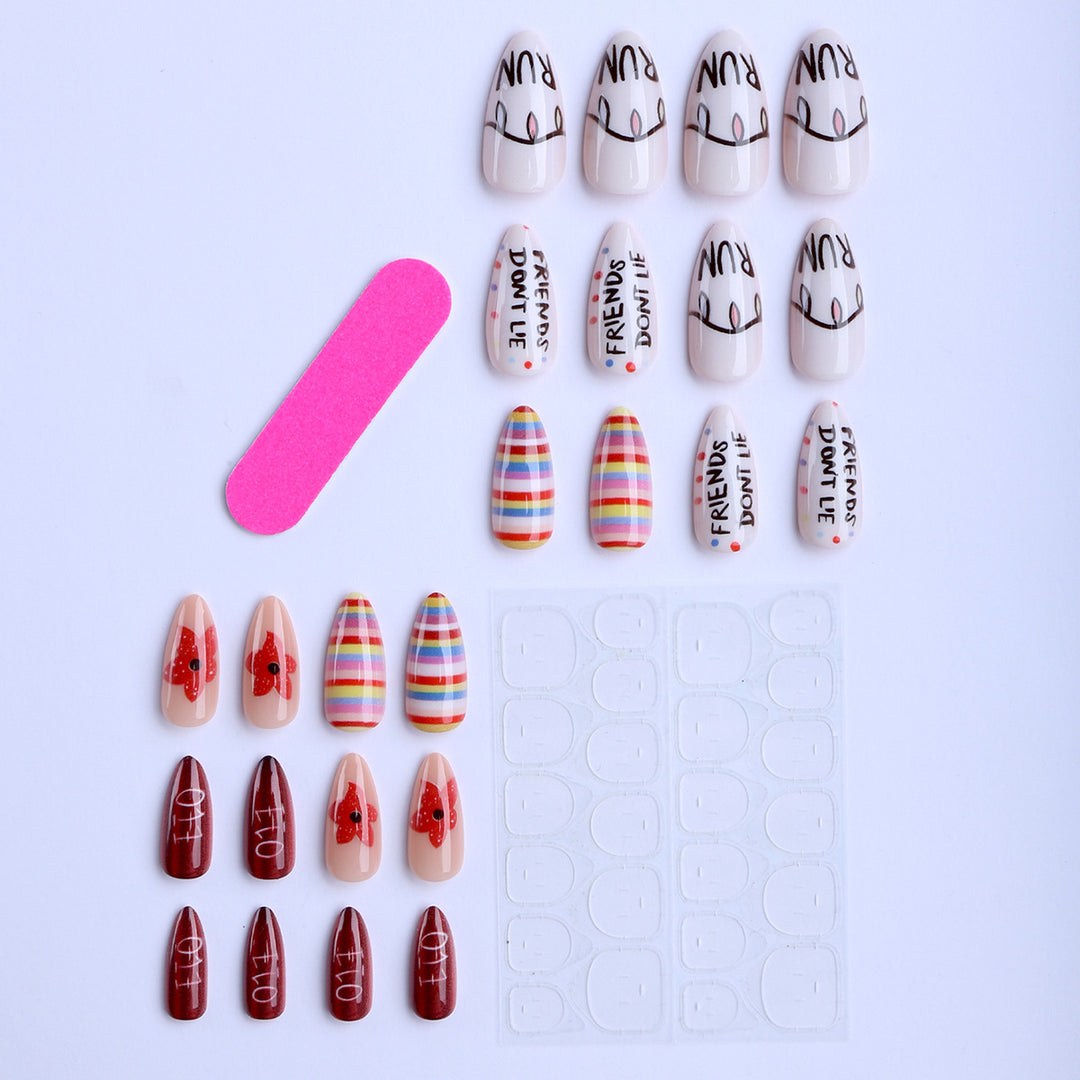 Creative Art Fingernails in Playful Design Kalsten