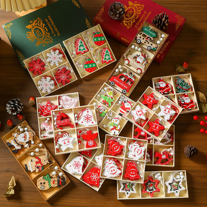 Festive Tree Shaped Ornaments Kalsten
