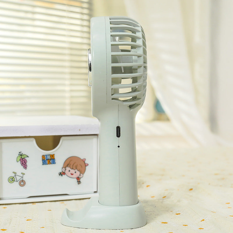 Ladies portable hand fan with powerful battery and user-friendly touch control Kalsten