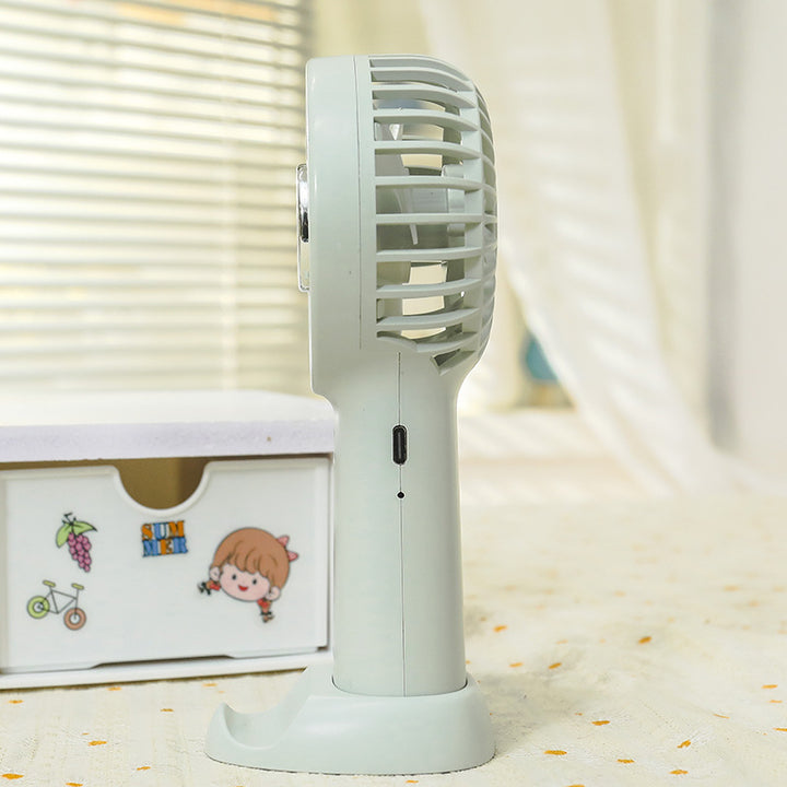 Ladies portable hand fan with powerful battery and user-friendly touch control Kalsten