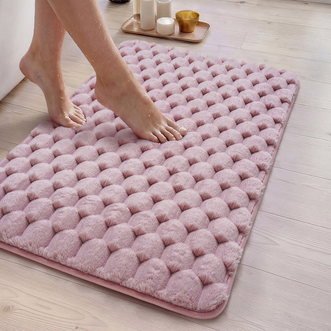 Absorbent Honeycomb Bath Mat
