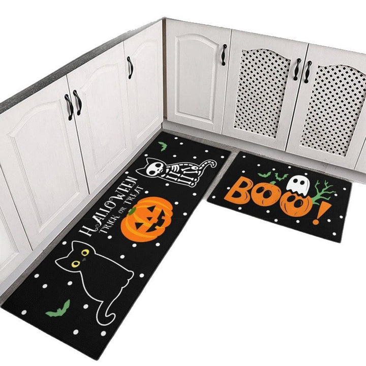 Halloween-Themed Kitchen Runner Mat