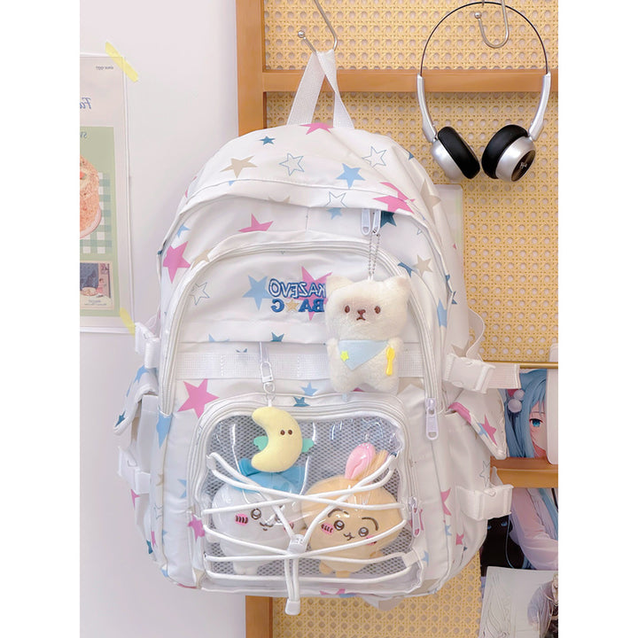 Playful Star-Embellished Backpack Kalsten
