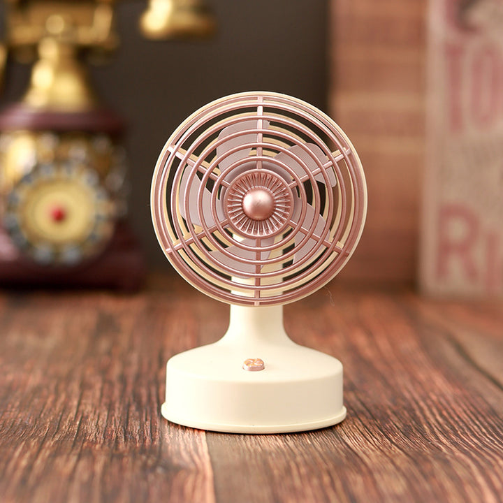 Women Portable Table Fan with Flexible Tilt Adjustment Kalsten