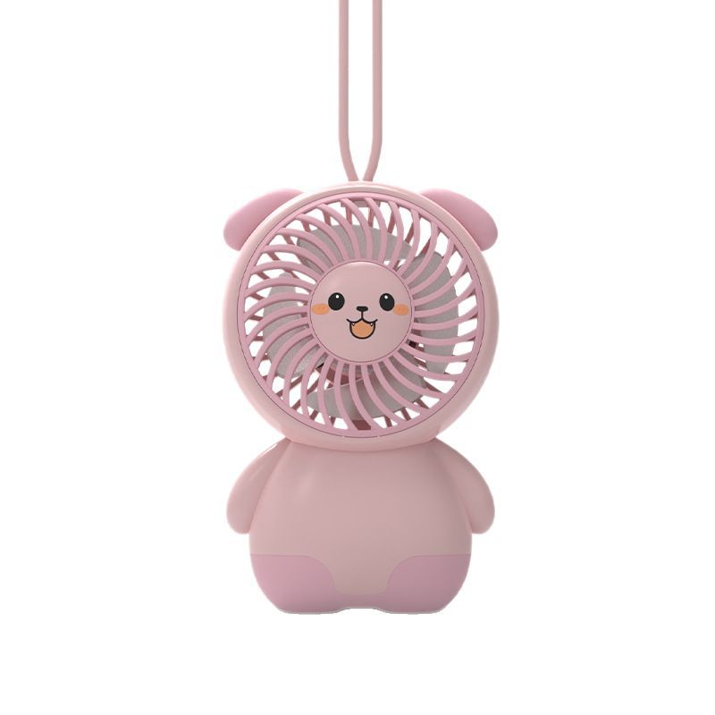 Cute Animal-Themed Handheld Fan Kalsten