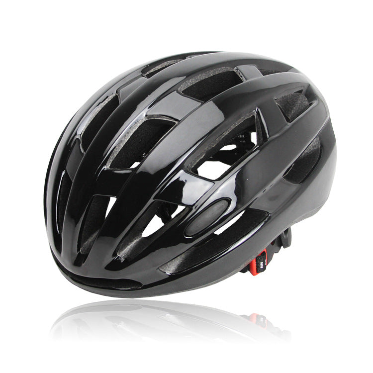 aerodynamic ventilated road cycling helmet with adjustable fit system and impact-absorbing EPS liner Kalsten