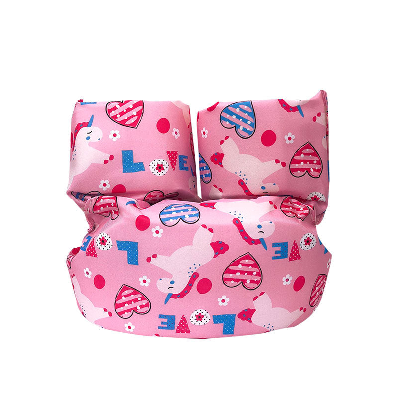 Women's Inflatable Swim Aid with Colorful Flamingo Design Kalsten