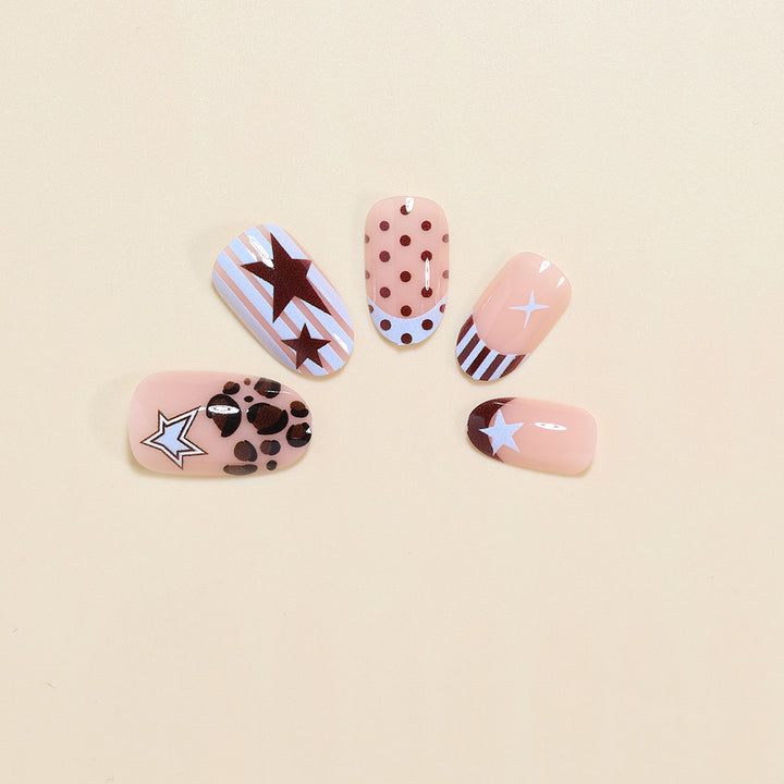 Artistic Patterned Nail Art Set Kalsten