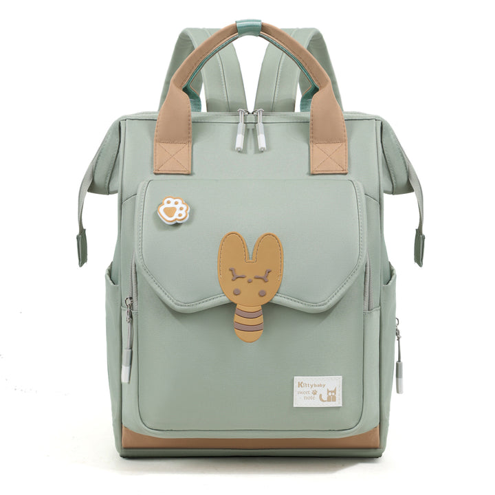 Cute Character Multi-Pocket Diaper Backpack Kalsten
